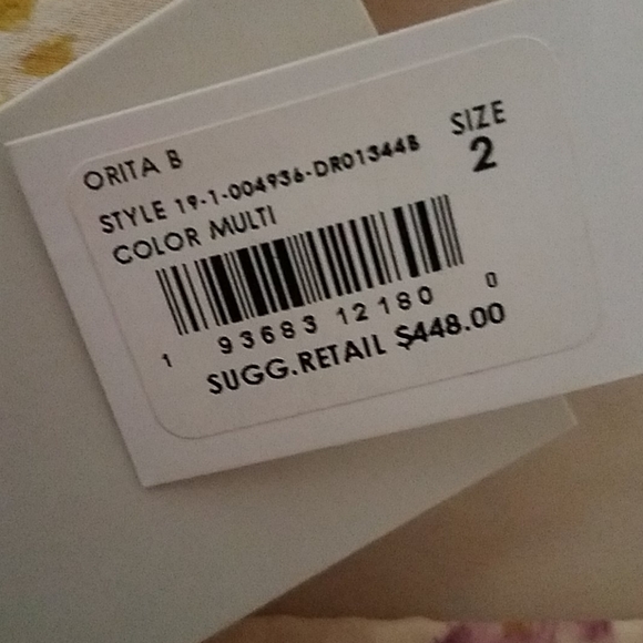 JOIE FLORAL ORITA B SILK DRESS - Picture 6 of 10